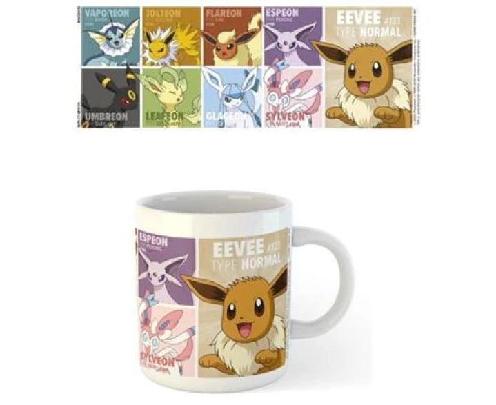 Pokemon Eevee Eeveelutions Mug