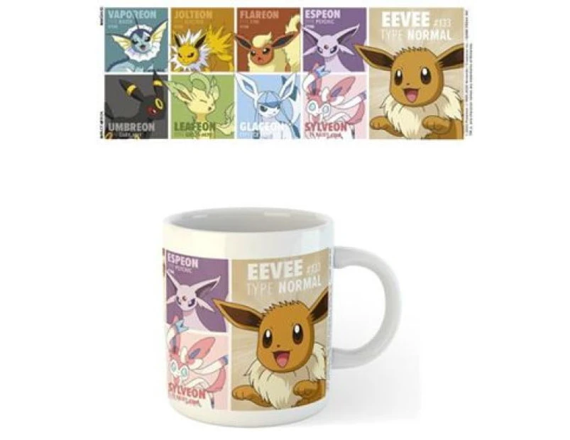 POKEMON Eevee Evolutions Coffee Tea Hot Chocolate Mug Cup