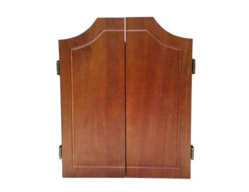 Dart Board Cabinet QUALITY Walnut Solid Wood Dart Board Cabinet