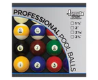 Professional Pool Snooker Billiard Table Balls 2 & 1/4 inch Large American 9 Ball