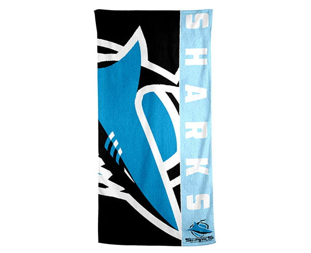 Cronulla Sharks NRL Beach Bath Towel