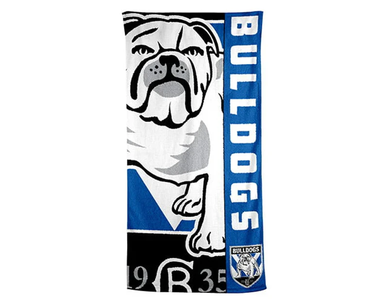 Canterbury Bulldogs NRL Beach Bath Towel