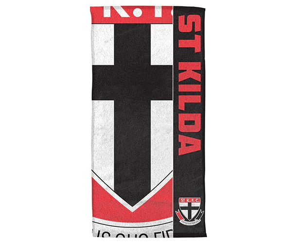 St Kilda Saints AFL Beach Bath Towel