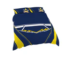 North QLD Queensland Cowboys NRL DOUBLE Bed Quilt Doona Duvet Cover & Pillow Cases Set