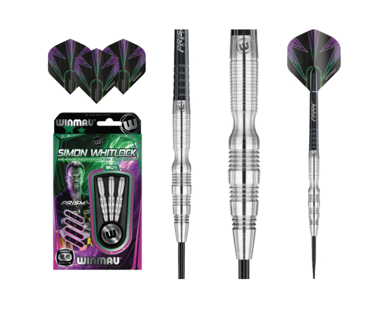 WINMAU Dart Board Prism Simon Whitlock 90% TUNGSTEN DARTS