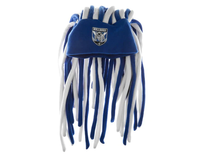 NRL Canterbury Bulldogs Dreadlock Hat Cap Beanie Game Day Party Gift
