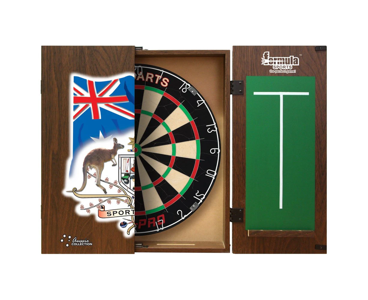 TEX PRO Dart Board Set SPORTS BAR AUSTRALIA CABINET