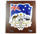 PRO STAR Dart Board Set SPORTS BAR COAT OF ARMS AUSTRALIA CABINET