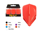 Robson Plus Dart Flights System Standard Shape no need for rings springs - BLUE