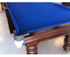 ENGLISH Hainsworth Pool Snooker Billiard Table Cloth Felt kit 9ft ROYAL BLUE