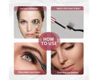 False Eyelashes Natural Half Lashes Short Wispy Clear Band Lashes Pack Cat Eye 3D Faux Mink Lashes Fake Eyelashes-Style 4