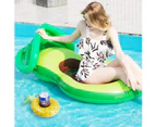 8Pack Inflatable Floating Drinking Holders, Drink Floats Inflatable Cup Coasters for Pool Party