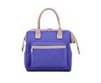 Toscano Fashion Portable Picnic Bento Bag Waterproof Oxford Cloth Lunch Bag-Blue
