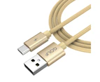 3PCS 5A Type-C / USB-C Alloy Fast Charging Cable, Length: 1m
