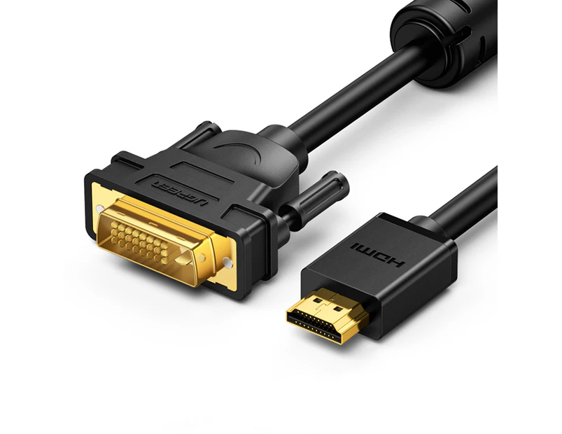 HDMI To DVI Bi-direction DVI-D 24+1 Adapter Cable HD 1080P Converter for Xbox PS4 HDTV LCD DVD Male to Male DVI to HDMI