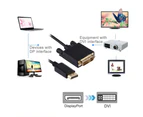 Displayport Male To Dvi Male High Digital Adapter Cable Length: 1.8M