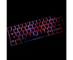 RK61 bluetooth Wired Dual Mode 60% RGB Mechanical Gaming Keyboard
