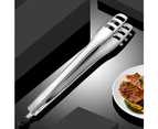 304 Stainless Steel Food Food Tongs Barbecue Barbecue Bread Steak Tongs Kitchen Household Multi-function Tool