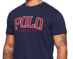 Polo Ralph Lauren Men's Classics Short Sleeve Tee / T-Shirt / Tshirt - Cruise Navy