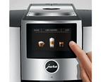 Jura S8 Automatic Wifi Touchscreen Bean Coffee Machine/Drink Maker Chrome INTA
