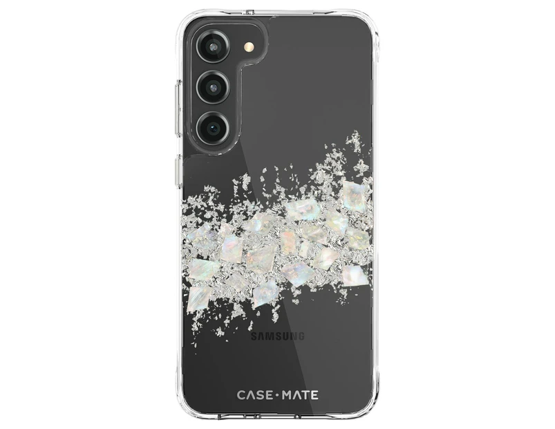 Case-Mate Karat Antimicrobial Case For Samsung Galaxy S23+ A Touch of Pearl