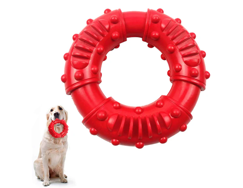 Dog Chew Toys for Aggressive Chewers Large Breed, Non-Toxic Natural Rubber Long Lasting Indestructible Dog Toys for Medium Large Dogs