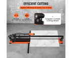 Costway 91cm Pro Tile Cutter Manual Tiling Saw Tile Cutting Tool Adjustable w/Scale Porcelain Ceramic Granite