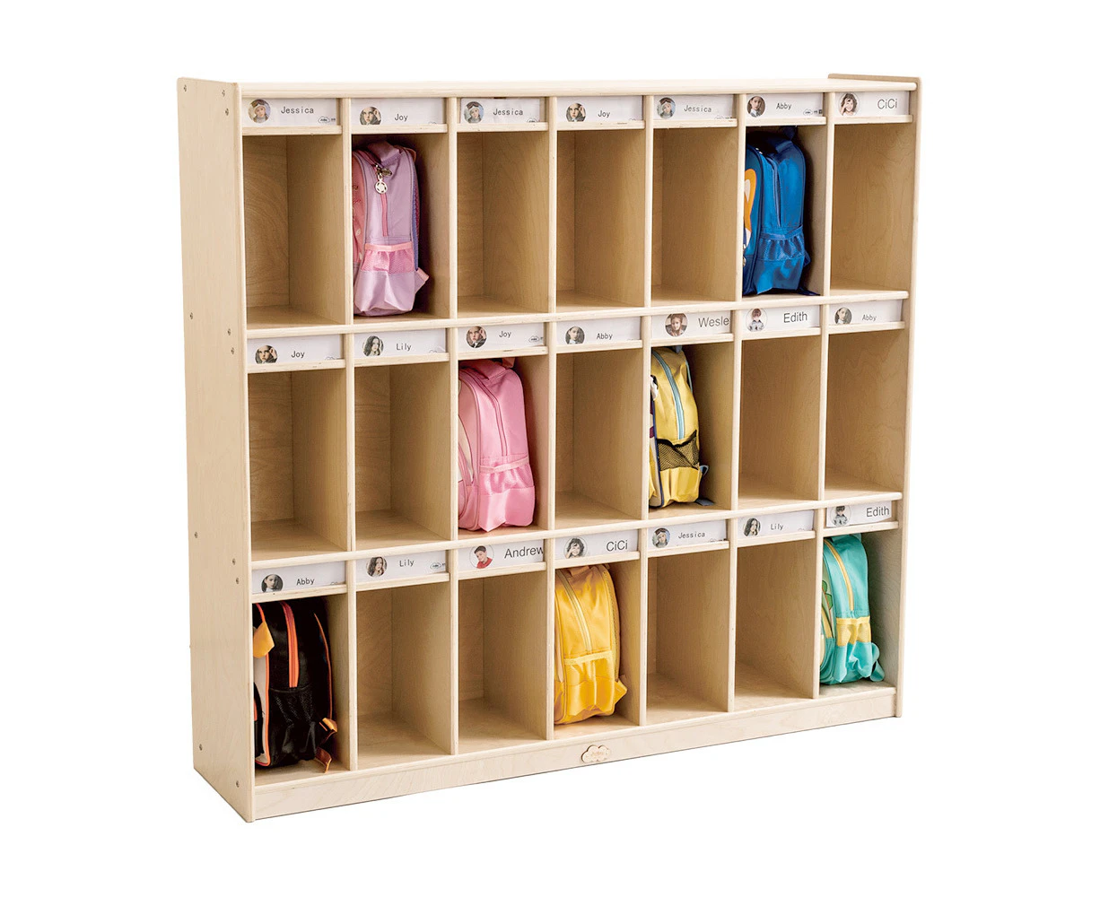 Jooyes 21 Cubbies Bag Locker Storage Cabinet