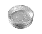 20Pcs Fryer Pot Liners Food Grade Heat-Resistant Wash Free Round Extra-Deep Fryer Pot Liner Aluminum Foil Pans Kitchen Supplies