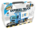 Construct It Build-ables Plus Express Truck Courier Service Toy