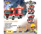 Construct It Build-ables Plus Fire Engine Emergency Toy