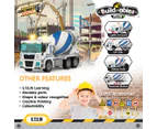 Construct It Build-ables Plus Cement Truck Mix Master Toy