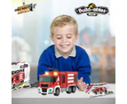 Construct It Build-ables Plus Fire Engine Emergency Toy