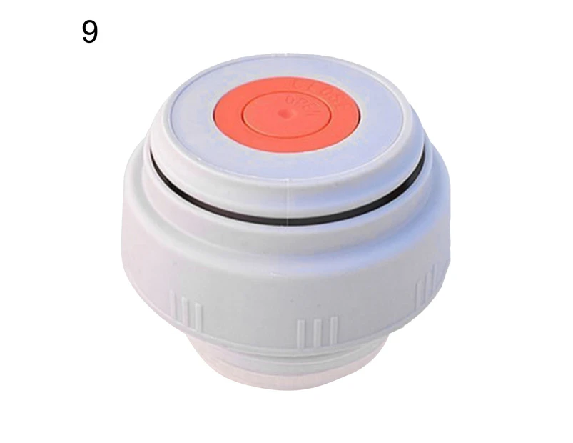 Vacuum Cup Cover Air Tight Leak Proof Plastic Bullet Shaped Cover Flask Lid for Vacuum Bottle - 9