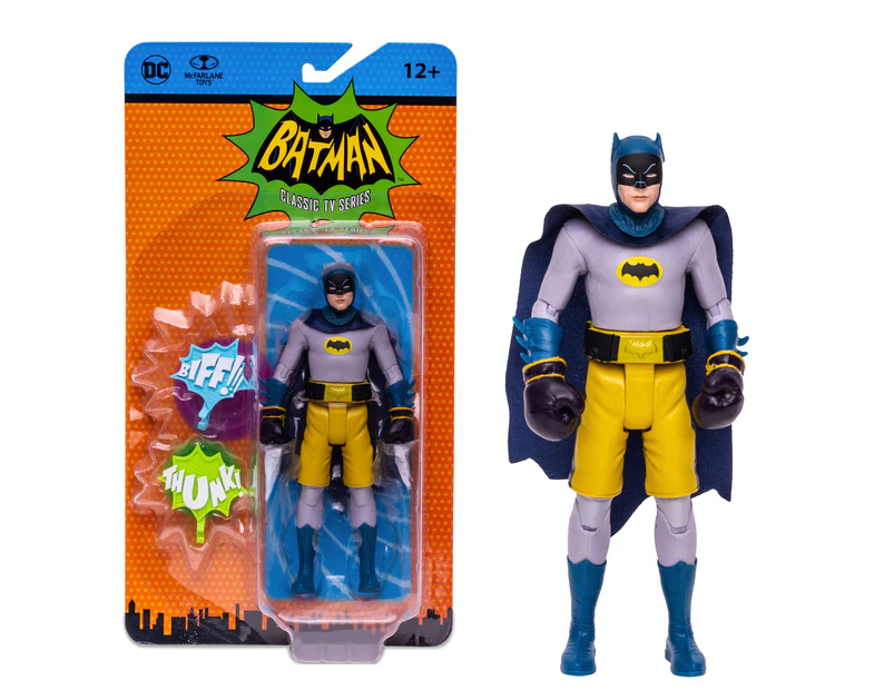 McFarlane Toys DC Comics Action Figure 6" Batman 1960s TV Series - Batman Boxing - Multicoloured