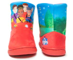 The Wiggles Kids' Slipper Boots – Red