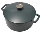 Classica 26cm Enameled Cast Iron Dutch Oven - Warm Blue