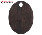Maxwell & Williams 47x37cm Graze Oval Serving Board - Black