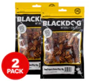 2 x Blackdog Sweet Potato & Chicken Wrap Natural Dog Treats 150g