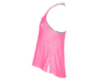 Under Armour Girls' Knockout Tank - Prime Pink/White