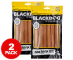 2 x 6pk Blackdog Chicken Sticks Dog Treats