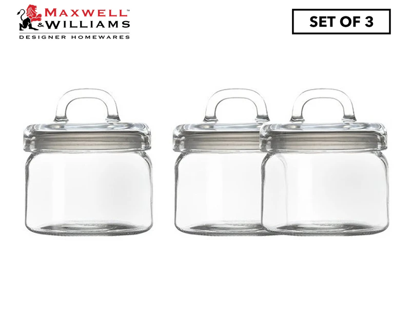 Set of 3 Maxwell & Williams 750mL Refresh Canisters