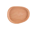 Dinner Plate Creative Multi-use Solid Wood Kitchen Dining Tableware Cartoon Tray for Children - 4