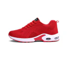 AOMEI Women Casual Shoes Lightweight Athletic Walking Sneakers-Red