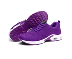 AOMEI Women Casual Shoes Lightweight Athletic Walking Sneakers-Purple