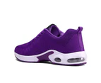AOMEI Women Casual Shoes Lightweight Athletic Walking Sneakers-Purple