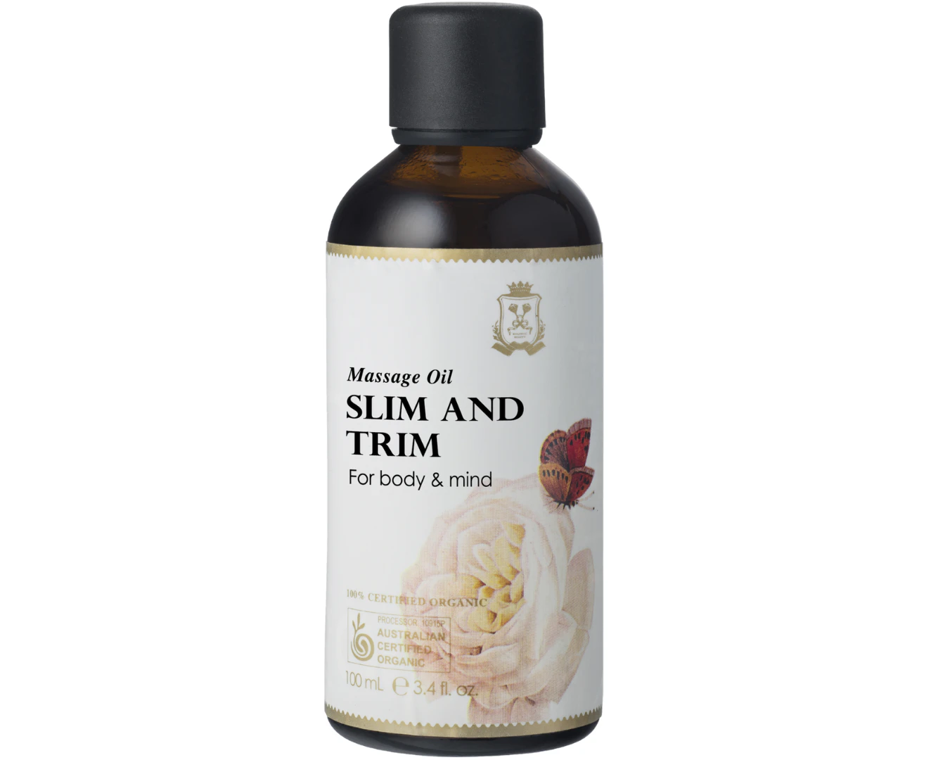 Ausganica Certified Organic Slim & Trim Massage Oil (100 ml)