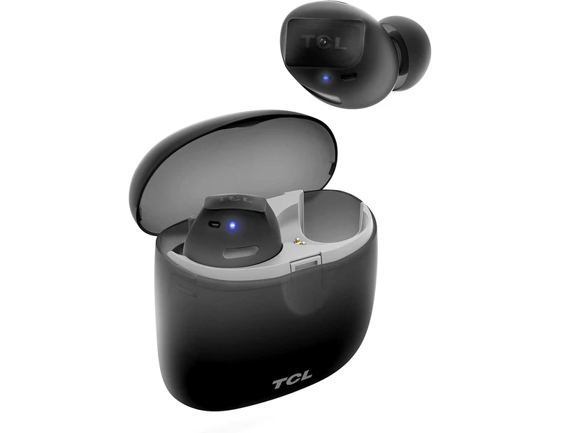 TCL SOCL500TWS Wireless Earbuds with Pumping Bass, Type-C Charging Case 26H Playtime, Bluetooth 5 Headphones, Secure Fit, Waterproof, Noise Isolation