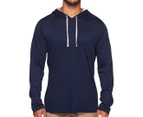 Polo Ralph Lauren Men's Supreme Comfort Long Sleeve Hoodie - Cruise Navy/Heather Grey