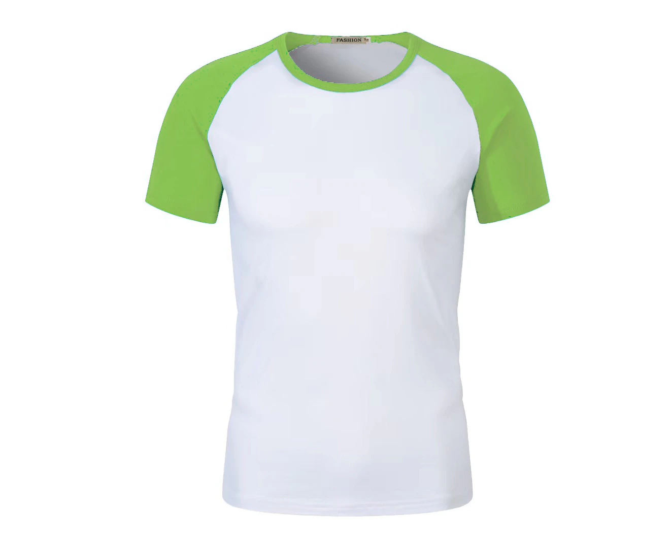 Unisex Plain Polyester T Shirt Coloured Tee Sublimation Transfer High Quality - Lime